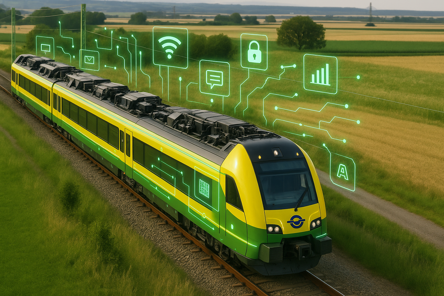 Birds eye view of people that connected with edges